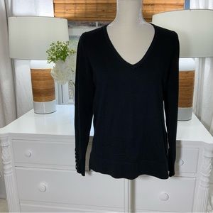 BODEN Black V - neck sweater